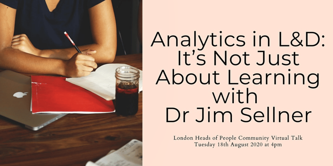 Analytics in L&D: It's not just about learning