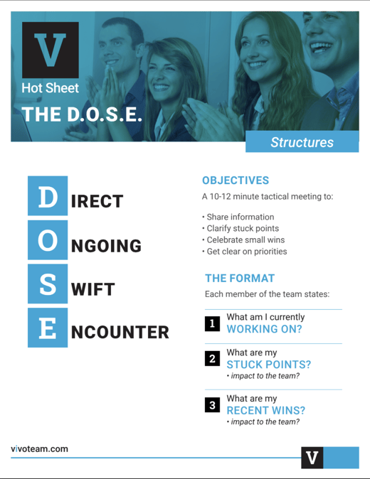The D.O.S.E. Hot Sheet